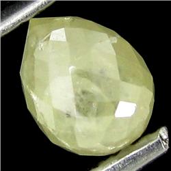 0.93ct Green White Diamond Briolette (GEM-18804)