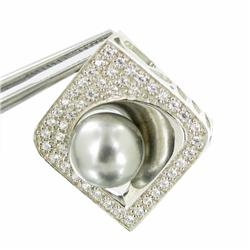 20ctw Pearl & Cz Silver Pendant (JEW-2462)