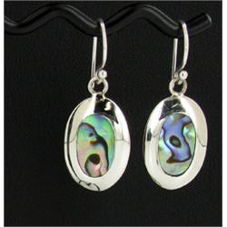 Sterling Mother of Pearl Earrings (JEW-1398)