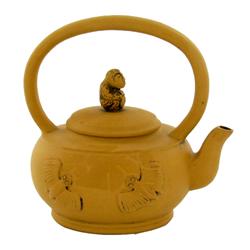 Chinese Clay Monkey Bat Teapot (ANT-1052)