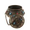Image 3 : Tibet Vintage Prayer Scroll Canister (ANT-391)