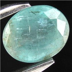 2.96ct Zambian Emerald Appraised $15k (GEM-21937)