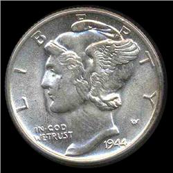 1944S Mercury Dime Gem MS66+ (COI-8412)
