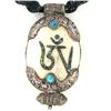 Image 2 : Tibet Bone Nickel Pendant Choker Necklace (ANT-1316)