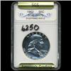 Image 3 : 1962 Frank PR Silver Half Graded GEM Light Cameo (COI-6250)