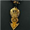 Image 2 : Tibet Handfcarved Bone Pendant Choker Necklace (ANT-1333)
