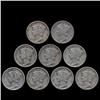 Image 1 : 1928 Mercury Dimes Hi Grade Lot of 9 (COI-8476)