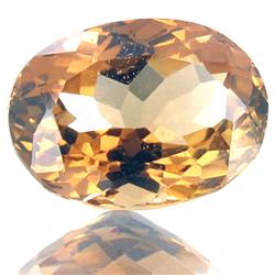 6.79ct Golden Yel. Imperial Topaz Appraised $12k (GEM-27891)