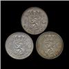 Image 2 : 1959-62 Netherlands 1g 3pcs XF/AU (COI-8630)