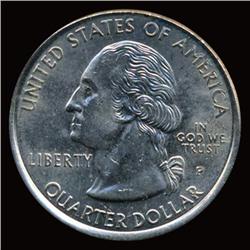 1999P NJ 25c Off Ctr No Collar Choice Uncirculated (COI-5106)