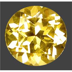 1.39ct Top AAA Round Yellow Beryl Tanzania VVS  (GEM-9120)