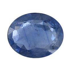 0.38ct Blue Natural Sapphire Oval Facet (GEM-0281E)