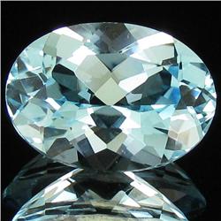 7.45ct Top Baby Blue Topaz Oval (GEM-30803)