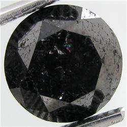 3.40ct Clean Black Diamond Oval (GEM-31097)