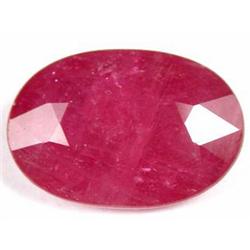 2.26ct Beautiful Blood Red Ruby Oval (GEM-10812)