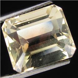 9.80ct Clear Champagne Oregon Sunstone Octagon (GEM-31073)