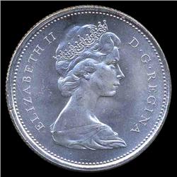 1968 Canada 25c MS65 (COI-8292)
