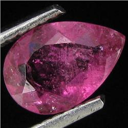 0.80ct Pink Neon Cuprian Tourmaline Brazil Pear (GEM-31190)