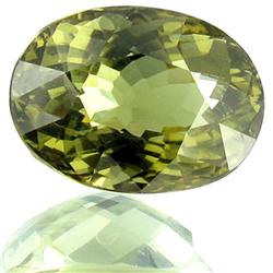 9.05ct Olive Green Tourmaline Appraised $16k (GEM-24286)