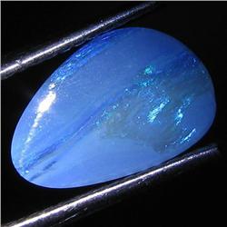 1.07ct Australian Black Opal Doublet Full Fire (GEM-31497)