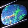 1.8ct Australian Black Opal Doublet Full Fire (GEM-31405)