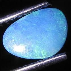 0.54ct Australian Black Opal Doublet Full Fire (GEM-31470)