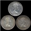 1958 Canada $1 3pcs AU+ (COI-8606)