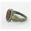 Image 2 : Ancient Roman Silver Carnelian Ring 1800+ y/o (ANT-913)