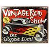 Image 1 : HOT ROD SHOW METAL ADVERTISING SIGN - APPROX. 12.5