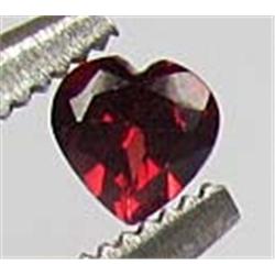 1.1 CT. NATURAL SPESSARTITE GARNET HEART