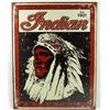 Image 1 : INDIAN MOTORCYCLE METAL ADVERTISING SIGN - APPROX.