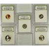 Image 1 : LOT OF 5 INB CASED US COINS