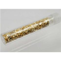 VIAL OF GOLD FLAKES