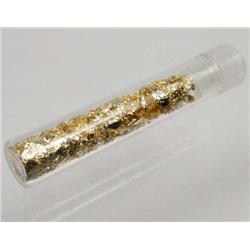 VIAL OF GOLD FLAKES