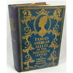 1901 "FAMOUS AMERICAN BELLES OF THE 19TH CENTURY"