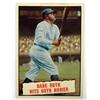 Image 1 : 1961 TOPPS BABE RUTH NO. 401 BASEBALL CARD
