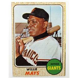 1968 TOPPS WILLIE MAYS NO. 50 BASEBALL CARD