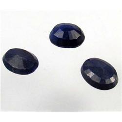 LOT OF 3 BLUE SAPPHIRES - 22.1 CT.