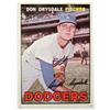Image 1 : 1967 TOPPS DON DRYSDALE NO. 55 BASEBALL CARD