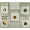 Image 1 : LOT OF 5 INB CASED US COINS