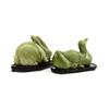 Image 2 : Two Chinese Jade Animals Figures