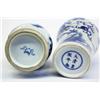 Image 5 : Chinese Blue-and-White Porcelain Vases