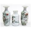 Image 2 : Chinese Enameled Porcelain Vases