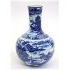 Image 4 : Chinese Blue-and-White Stick-neck Vase