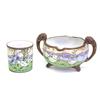 Image 1 : Nippon handled and footed bowl and cup