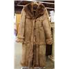Image 1 : Shearling full length coat