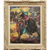 Image 1 : Painting, Eduardo Pisano, Matador and Bull
