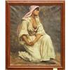 Image 1 : Painting, Arabian Woman, 19th Century
