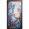 Image 1 : Painting, Caren Furbeyre, Waterfall