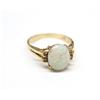 Image 1 : Opal diamond ring